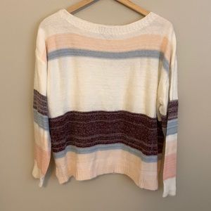 Shein striped sweater!